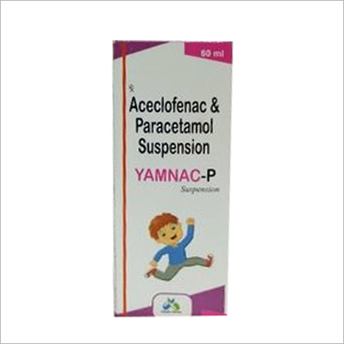 60 ml Aceclofenac Paracetamol Syrup