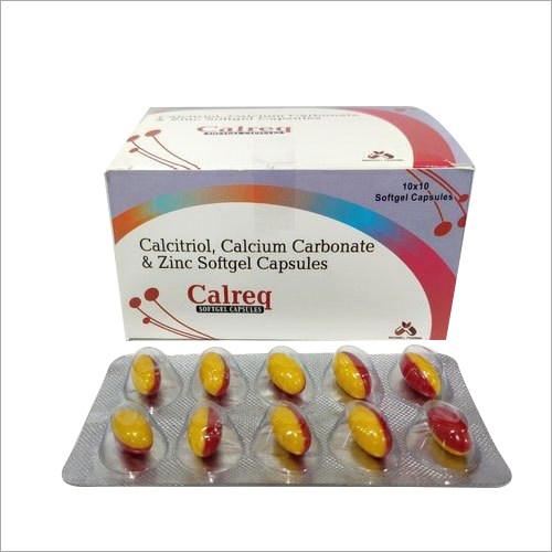 Calcitriol Calcium Carbonate And Zinc Softgel Capsules Generic Drugs