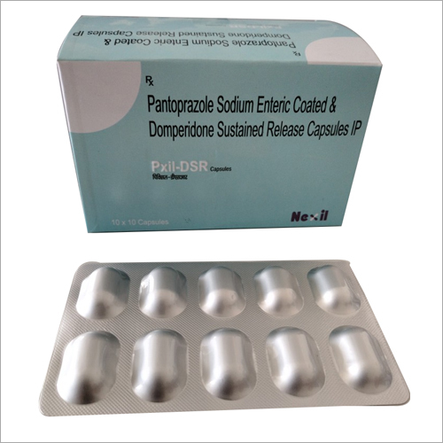 Pantoprazole Sodium Enteric Coated and Domperidone Sustained Release Capsules IP