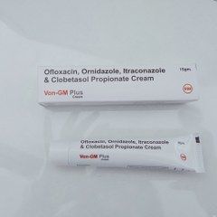 15gm Ogloxacin Ornidazole Itraconazole And Clobetasol Propionate Cream