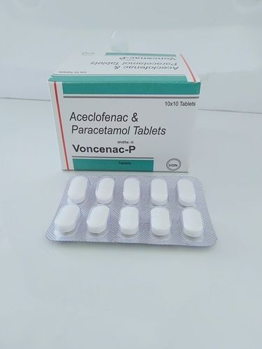 Aceclofenac And Paracetamol Tablets