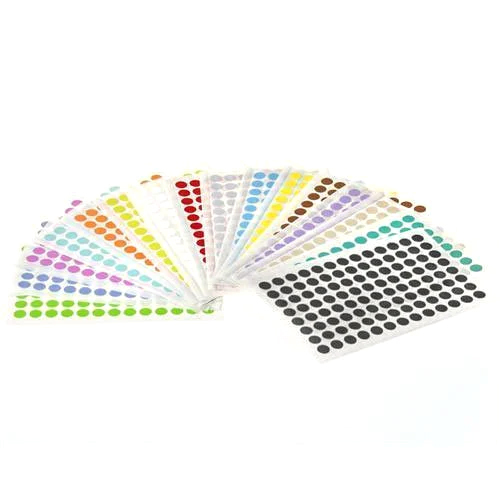 Dot Matrix Pin Fed Labels - Color: Multicolor