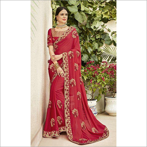 Ladies Rangoli Silk Saree