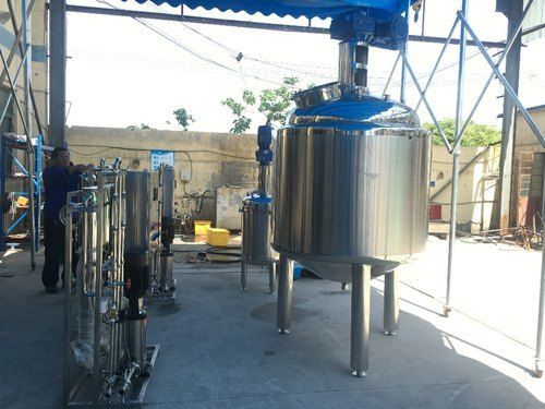 Perfume Gel Making Machine - Color: Silver