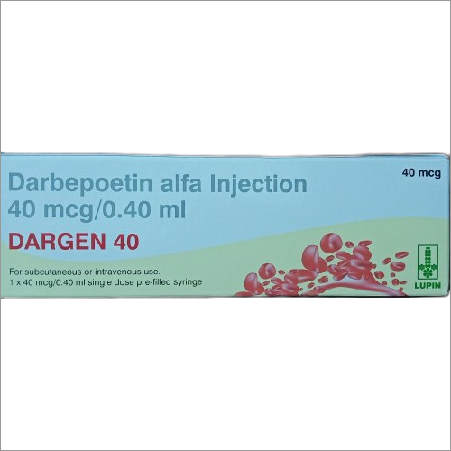 Darbepoetin Alfa Injection 40 Mcg Recommended For: Used In The Treatment Of Anemia That May Have Occurred Due To Chronic Kidney
