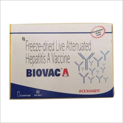 Freeze-Dried Live Attenuated Hepatitis A Vaccine By VAXICARE ENTERPRISES PRIVATE LIMITED