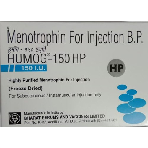 150 I.U Menotrophin For Injection BP