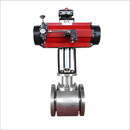 High Temprature 800c Ball Valve With Actuator