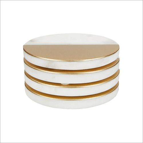 Indian Marble Coaster Set