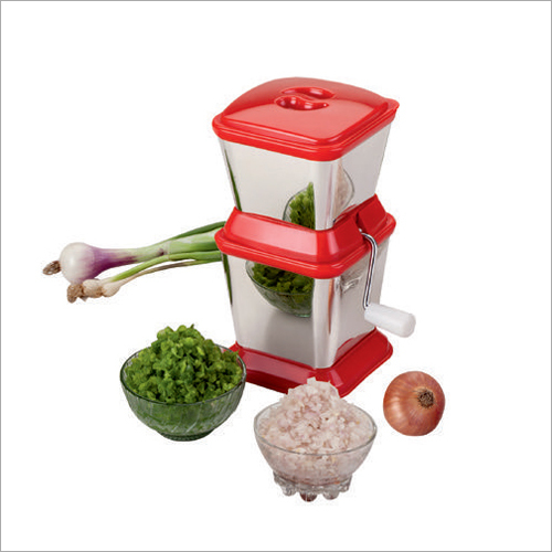 SS Onion Chopper - Stainless Steel Blades, 1L Capacity, 10x10x15cm | Fast Chopping, Durable, Easy to Use
