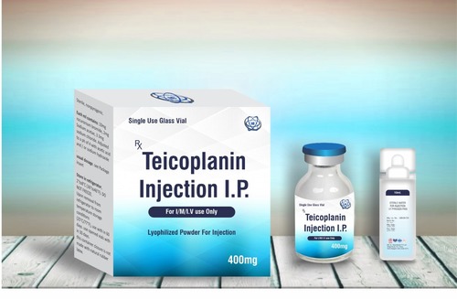 Teicoplanin Injection Ip 400 Mg