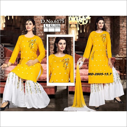 Ladies Designer Sharara Suit