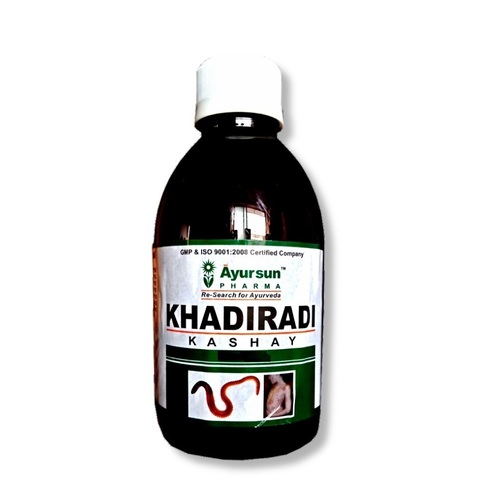 Herbal Kadha /Ayurvedic Kashay for Krimi Roga - Ayursun  Khadiradi Kashay