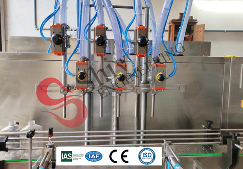 Automatic Electronic Liquid Filling Machine Application: Chemical