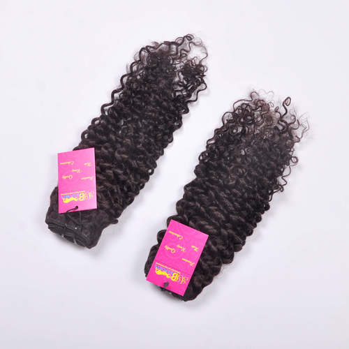 Natural Color Wholesale Price Deep Curly Remy Virgin beazilian Human Hair Extensions