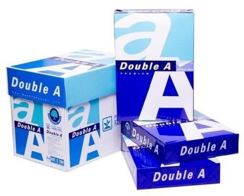 White Double A A4 Copy Paper 80Gsm