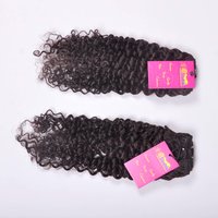 Deep Curly Virgin Indian/Brazilian Cuticle Aligned Hair Unprocessed Curly Deep Wave Hair Bundle