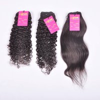 Natural Color Indian Virgin Loose Curly Straight Remy Brazilian Cambodian Peruvian Human Hair