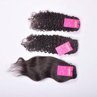 Natural Straight Brazilian Human Virgin Hair Bundles With ,thin Hd Lace Closure Frontal Hair