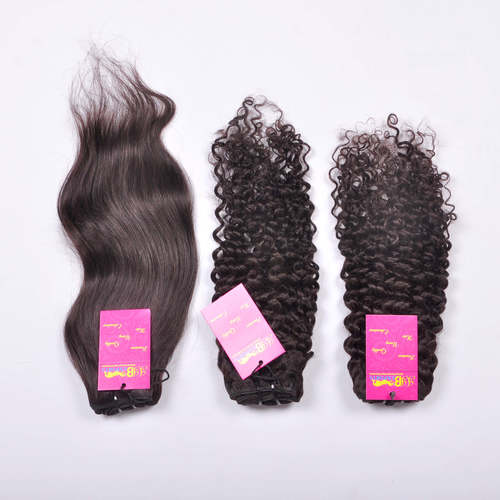 Super Single Double Drawn Straight/wavy/curly Human Hair Bundles Brazilian Raw Virgin Hair With Closure Frontal