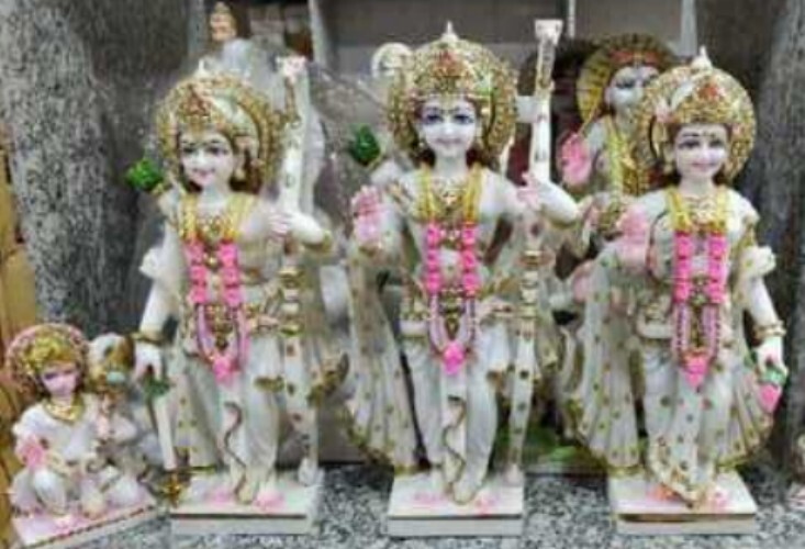 Ram-Darbar Murti - Color: Multicolored