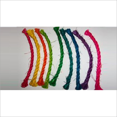Sisal Dyed Coloured Rope