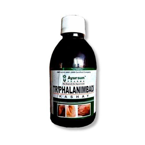 Herbal Kadha /Ayurvedic Kashay for Kushtha, Skin Disease - Ayursun  Triphalanimbadi Kashay