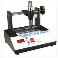 Traverse Thread Counter - Stainless Steel & Mild Steel | 220-230v Manual Operation For Textile Industry