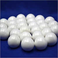 White Yttria Stab Zirconium Beads