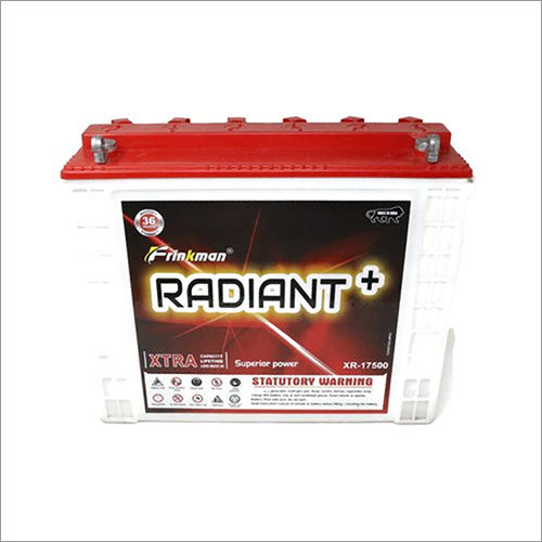 Frinkman XR 17500 Radiant Plus Inverter Tubular Battery