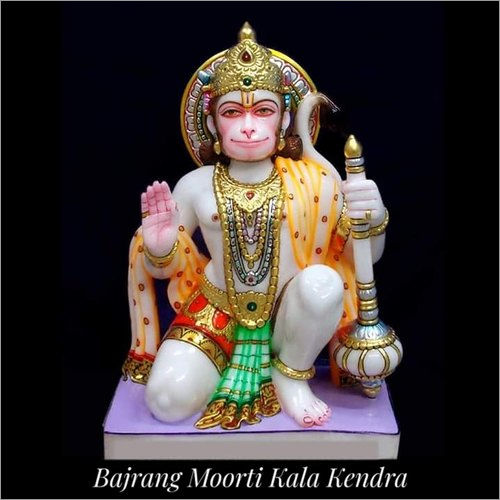 Marble Lord Hanuman Statue