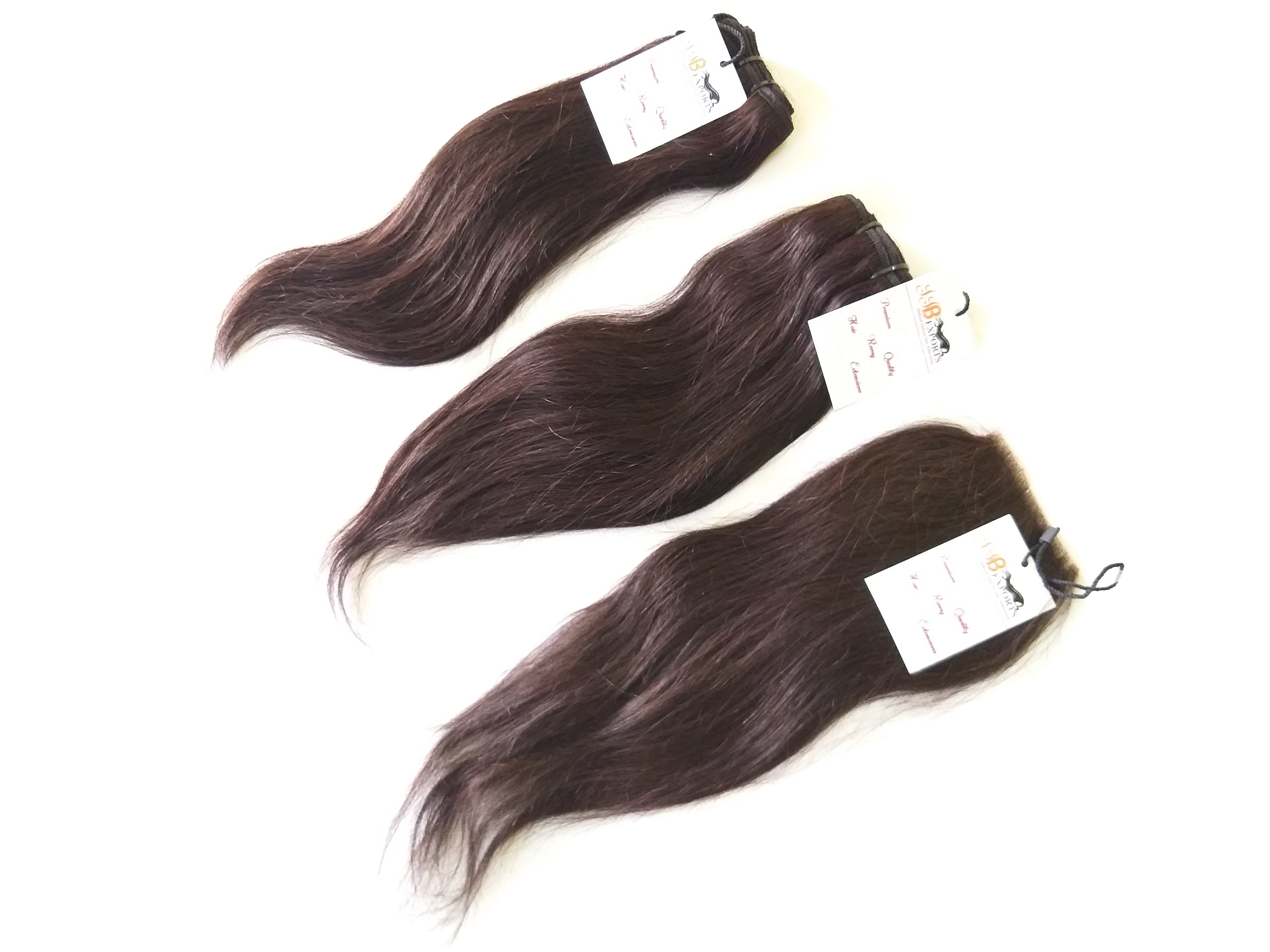 Silky Soft Double Weft Cuticle Aligned Peruvian Straight Body Wave Human Hair Vendors