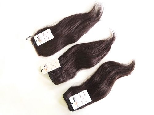 Natural Black Premium Grade Wholesale Virgin Human Hair Extension Straight Human Hair Weaving Bundles