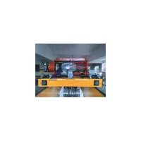 Semi Gantry Crane - Metal Construction, Yellow Color, Cabin Control | Emergency Stop, Lifting And Transferring Goods