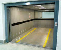 Hydraulic Car Elevator - Color: Blue