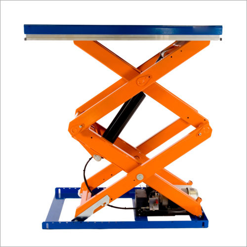 Hydraulic Pit Mounted Scissor Lift Table At Best Price In Ahmedabad