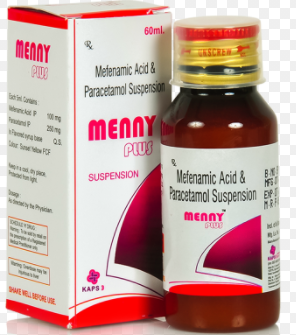 Mefenamic Acid 100mg/5ml suspension