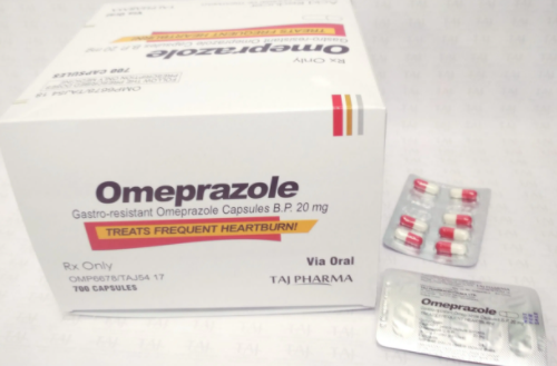 Omeprazole IP 20mg capsules