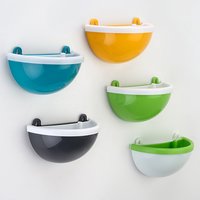 Arc Series Wall Hanging Pot - Polypropylene With Uv Protection, 7"x4"x4", Green/grey/sea Green/white/yellow - Self-watering, Easy Maintenance Design