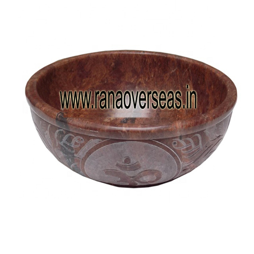 Soapstone Incense Smudge Bowl