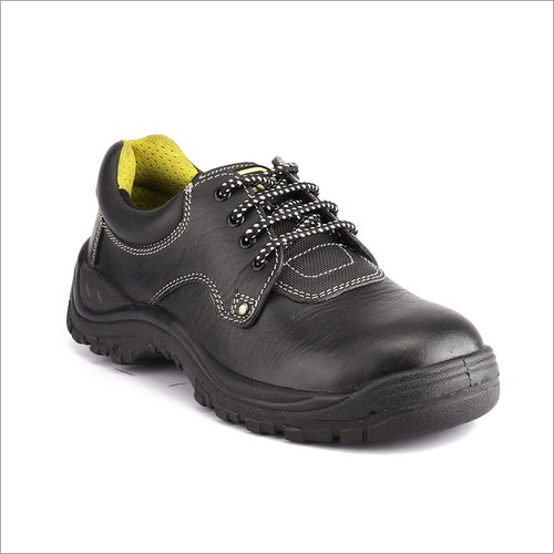 Black Construction Safety Shoes