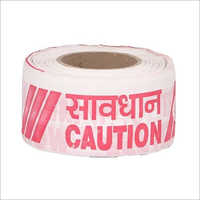 Safety Tapes - Pvc, 50mm X 20mm X 0.10mm | Non-adhesive, Uv Stable, White And Red Color Options, Versatile Access Restriction