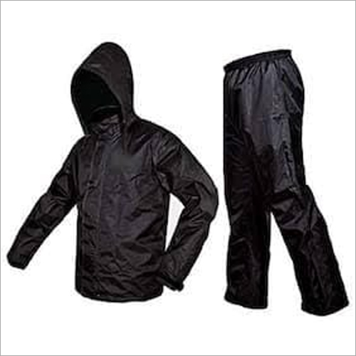 Black Raincoat Set
