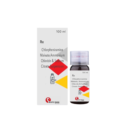 Chlorpheniramine Maleate Ammonium Chloride & Sodium Citrate Syrup