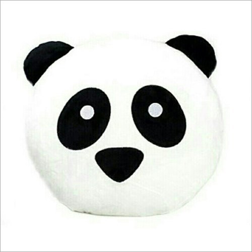 Set Of 1 Kids Emoji Panda Pillow