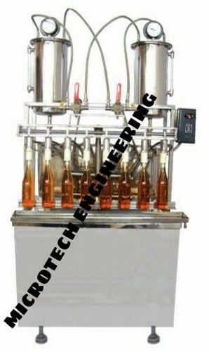 Semi Auto Bottle Filling Machine