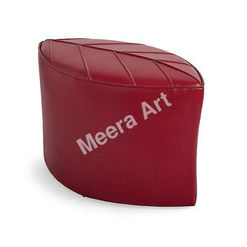 Leather Pouf