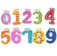 Magnetic Wooden Number