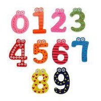 Magnetic Wooden Number