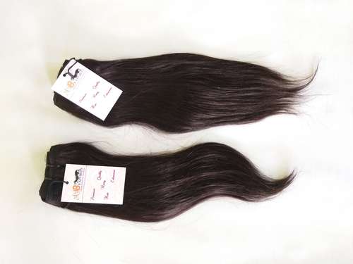 Indian Raw Single Drawn Wefted Tangle Free Natural Straight Human Virgin Hair Bundles